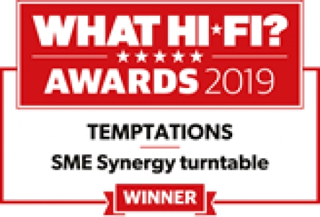Az SME Synergy nyerte 2019-ben a What Hi-Fi? Temptations díjat